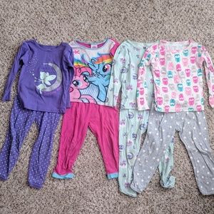 Carter's and Little Pony Pajamas
